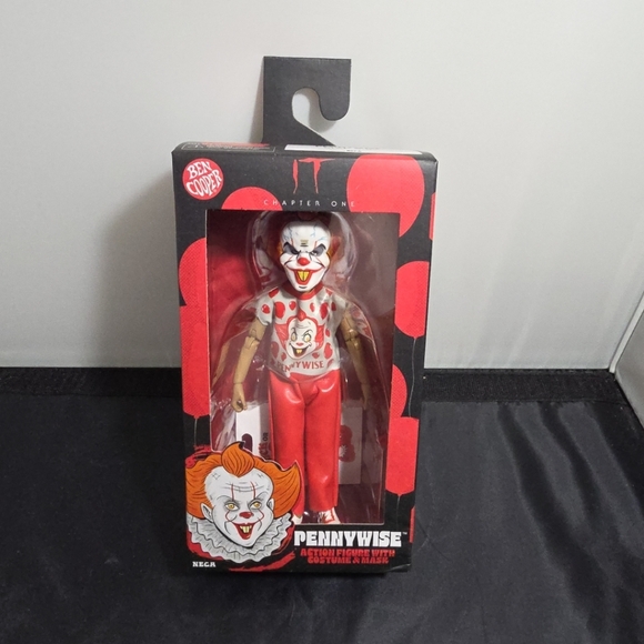 Neca Other - NEW NECA Ben Cooper Pennywise It Chapter 1 Figure 5.5” Figure NIB (F2)